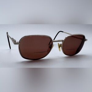 Vintage Elan 9188 Gold Oval Sunglasses Frames Only